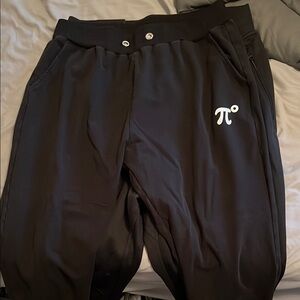Pi Symbol Black Men's Pants